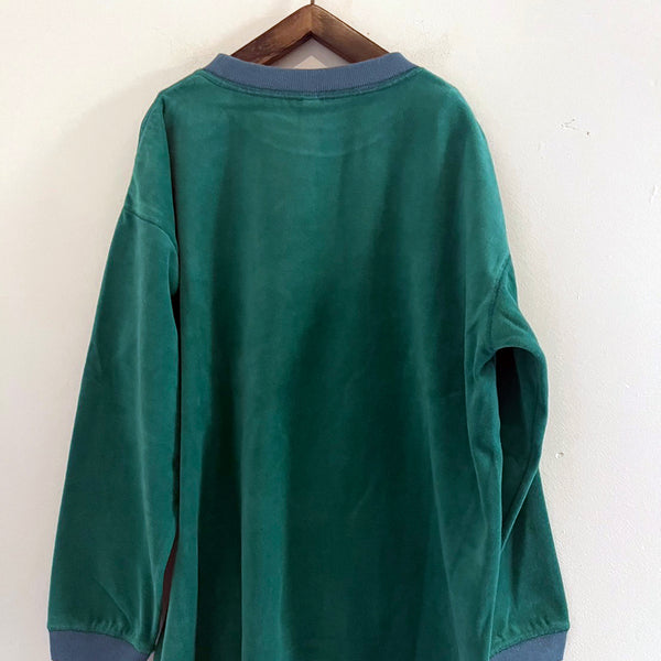 MOUNTEN./マウンテン velours longsleeve/MT85B-1615/green