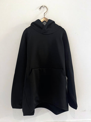 MOUNTEN./マウンテン CORDURA back fleece hoodie/MT90-1627/black