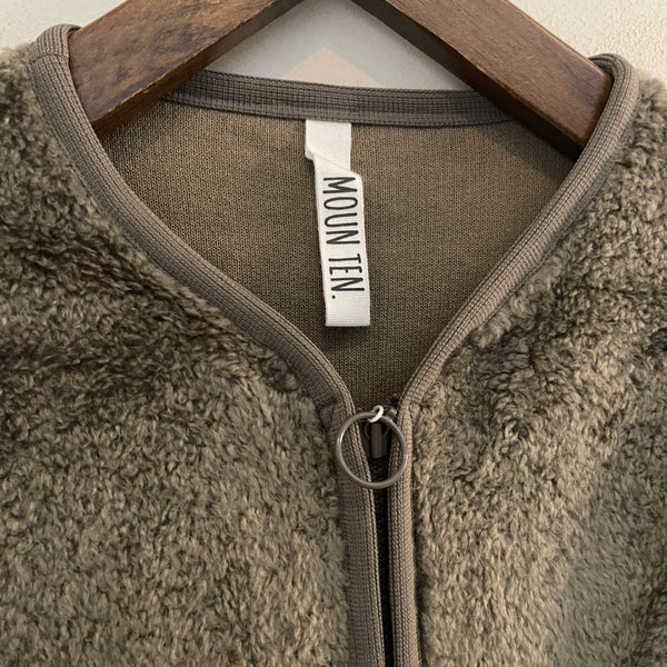 MOUNTEN./Mountain quilt boa blouson(grage)mb12a-1416a