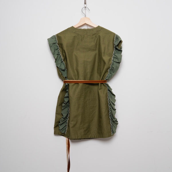 MARET military frill vest (KHAKI) M25A26