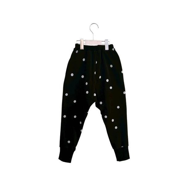 frankygrow/Franky Grow DOTS SWEAT PANTS (black-white dots) 25FWBT-380