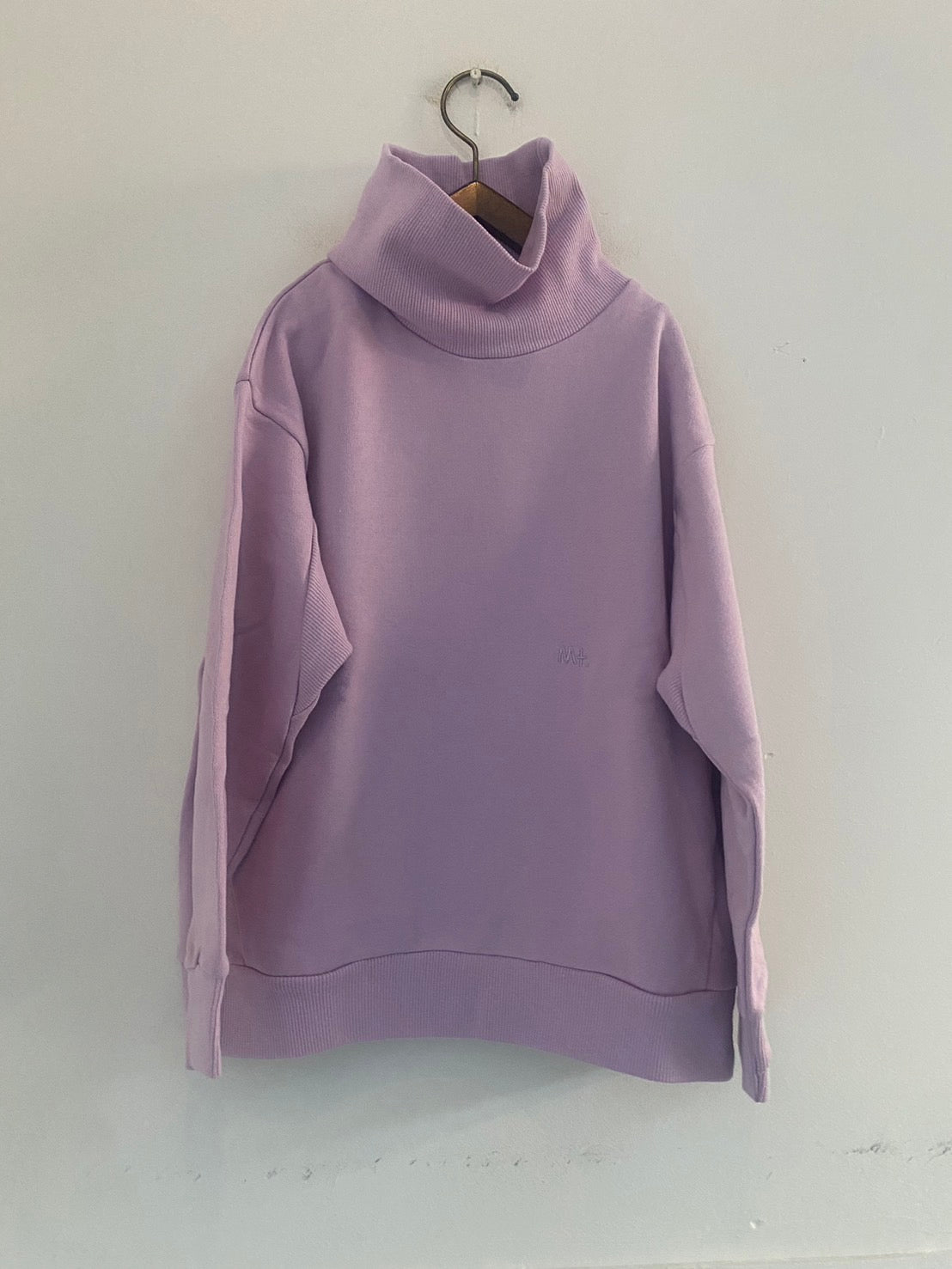 MOUNTEN./マウンテン sweat highneck/MT68-1606/lilac