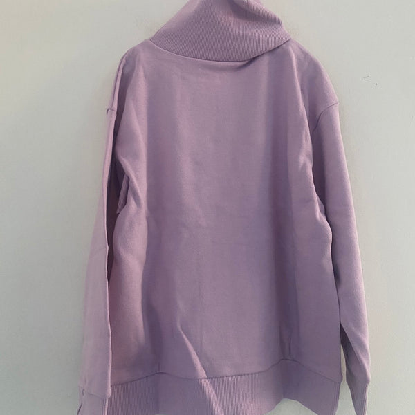 MOUNTEN./マウンテン sweat highneck/MT68-1606/lilac