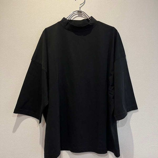 ESTROISLOSE / エストゥロワルーズ　7分袖Tシャツ　（ブラック）EC23116