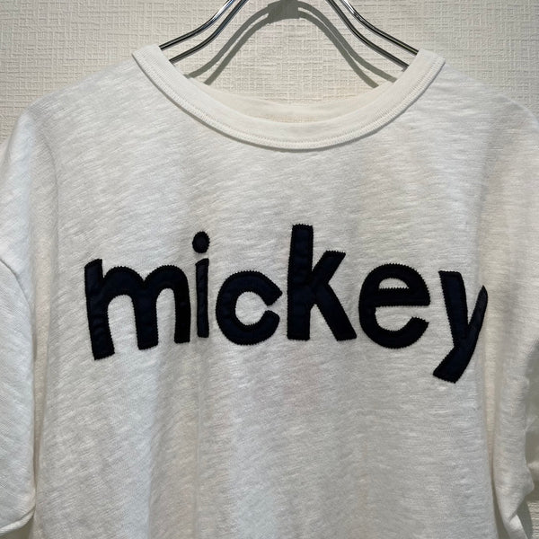 DENIMDUNGAREE/デニムダンガリー　3742454 MICKEY HERO TEE (ホワイト)