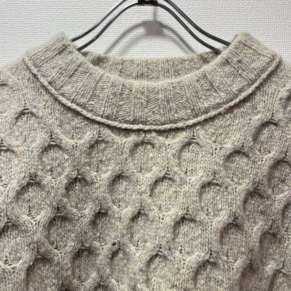 TANG/タング　Alpaca×RWS Extrafine Wool×Recycled Nylon セーター（オートミール）2220021