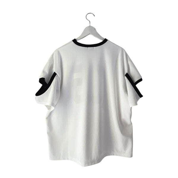 frankygrow/フランキーグロウ DEFORMED RIBS TEE (WHITE) 26scs-512