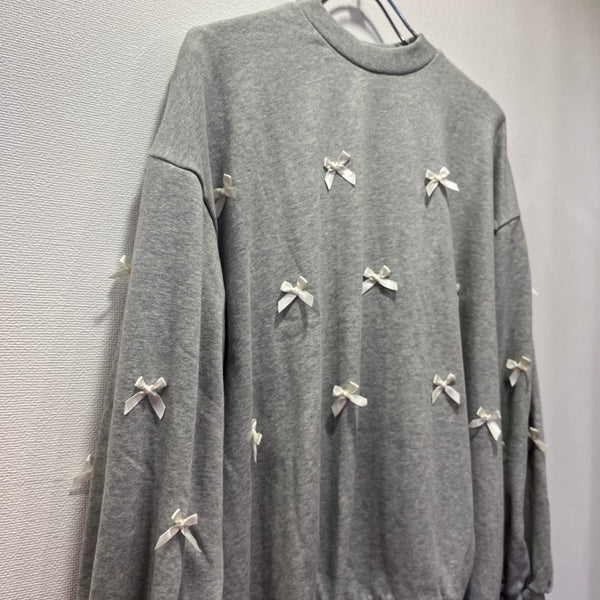 NEEDLE WORKS/ ニードルワークス   リボントレーナー(GRAY) [3224210W]