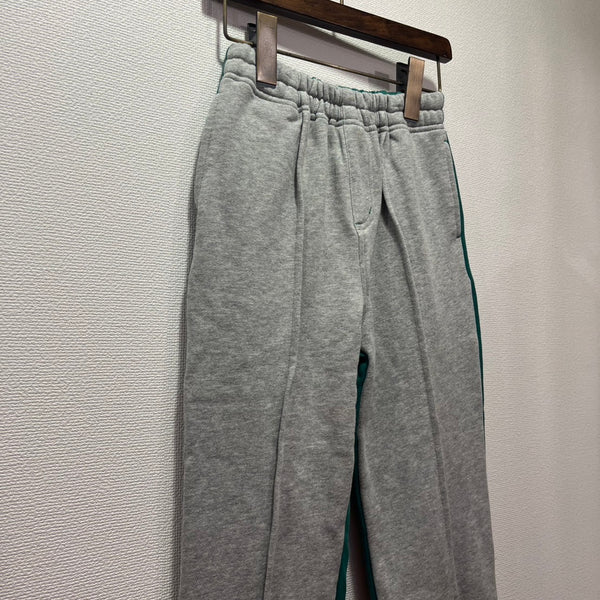 NEEDLE WORKS/ ニードルワークス   　裏毛2トーンピンタックパンツ(TOP GRAY) [1224216]