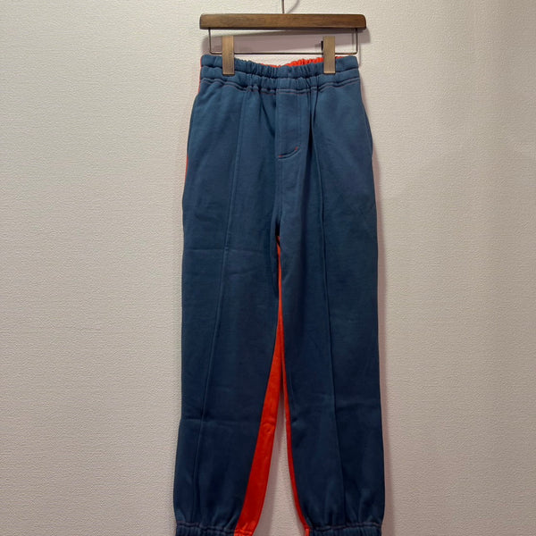 NEEDLE WORKS/ ニードルワークス   　裏毛2トーンピンタックパンツ(NAVY) [1224216J]