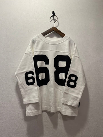 NEEDLE WORKS/ Needle Works Thick jersey 68 T-shirt (off-white) [2225114J]