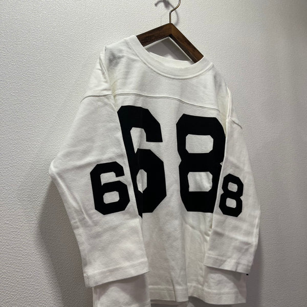 NEEDLE WORKS/ Needle Works Thick jersey 68 T-shirt (off-white) [2225114J]