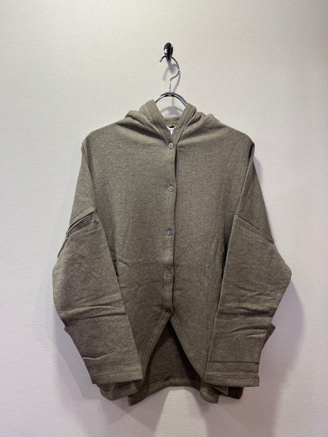 TANG/Tang BROS Binding Supima Cotton Cardigan (Beige) 2325302