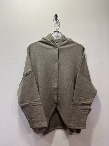 TANG/Tang BROS Binding Supima Cotton Cardigan (Beige) 2325302