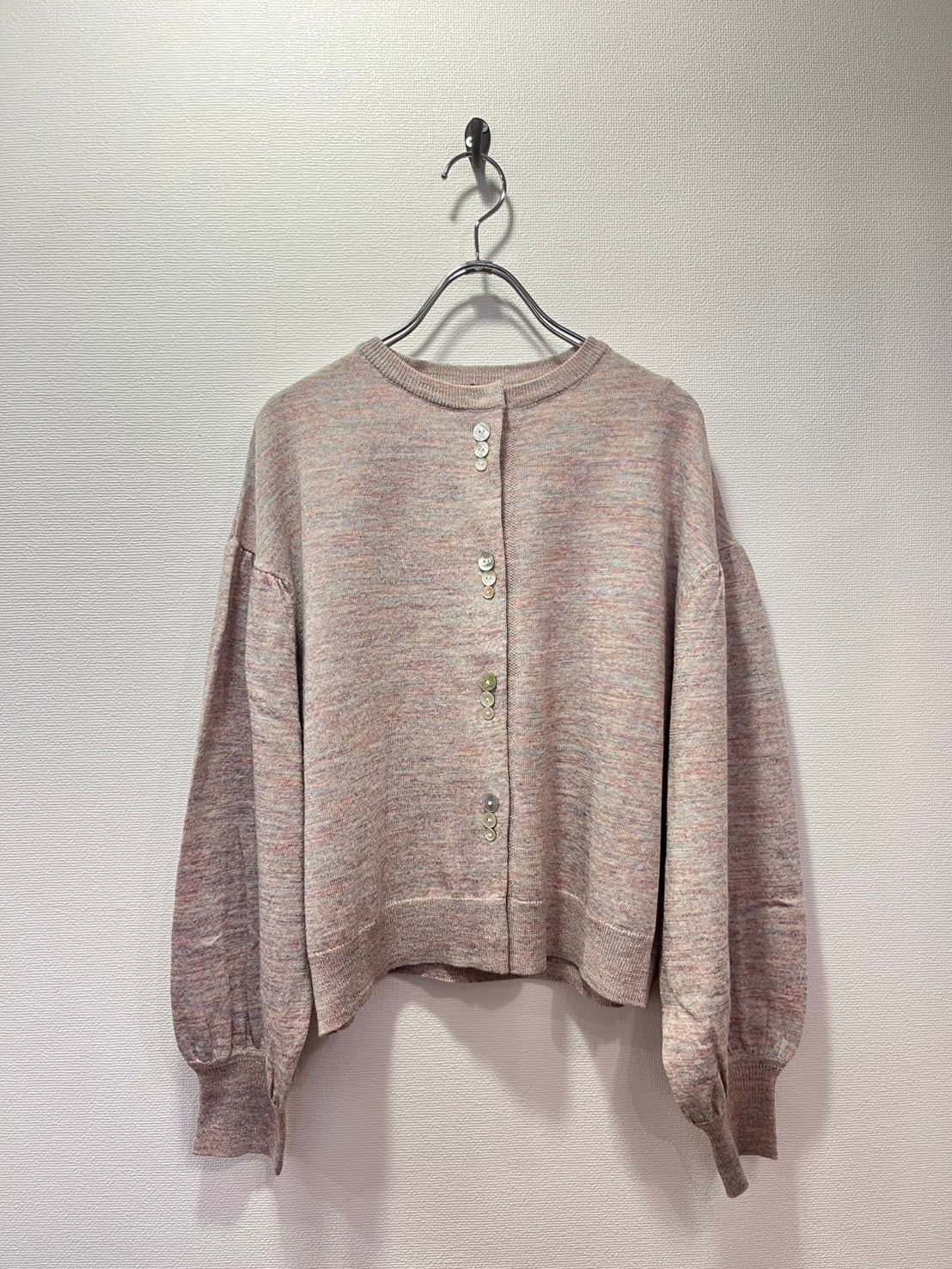 TANG Color Melange Cardigan (Light Pink) 2320304