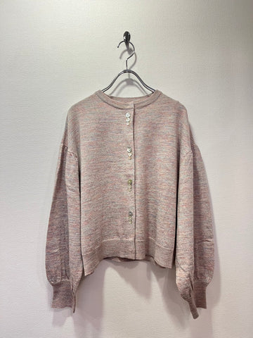 TANG Color Melange Cardigan (Light Pink) 2320304
