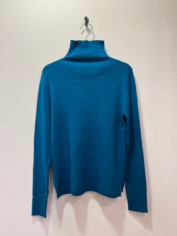 TANG COTTON CASHMERE turtleneck (dark blue) 2320003