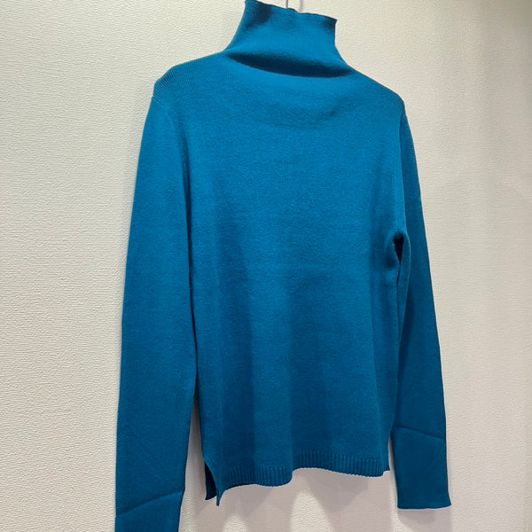 TANG COTTON CASHMERE turtleneck (dark blue) 2320003