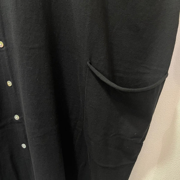 TANG COTTON CASHMERE 2Way Knit Vest (Black) 2320200