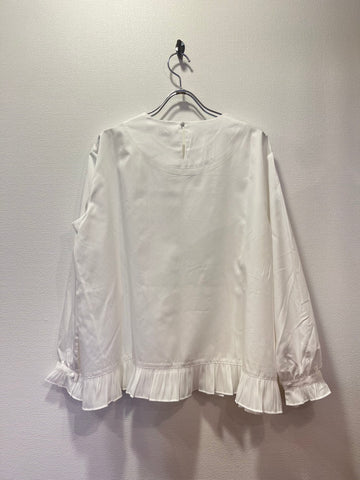 tumugu / Tumugu cotton satin temple over (off-white) TB19436a-WA