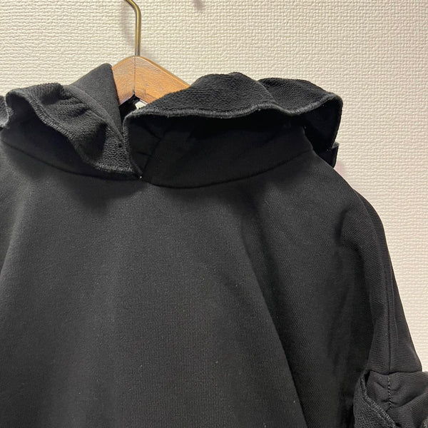 NEEDLE WORKS/ Needle Works NeWo Frill Hoodie (BLACK) [3225212]