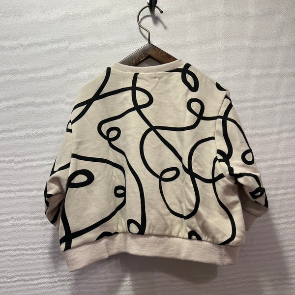 NEEDLE WORKS/ Needle Works NeWo Guruguru pattern sweatshirt (OFFWHITE) [3225402]