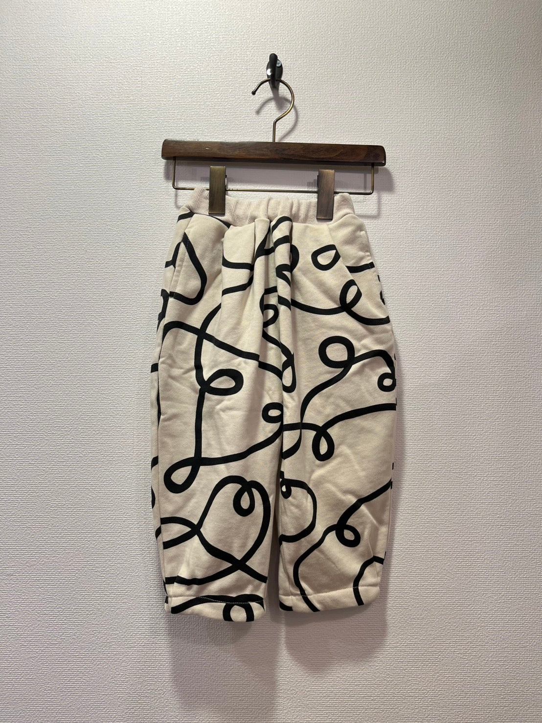 NEEDLE WORKS/ Needle Works NeWo Guruguru pattern tuck pants (OFFWHITE) [3225406]