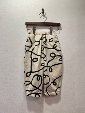 NEEDLE WORKS/ Needle Works NeWo Guruguru pattern tuck pants (OFFWHITE) [3225406]