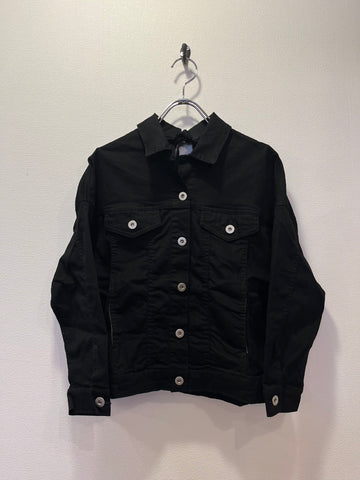 NEEDLE WORKS/ Needle Works NeWo Ribbon Denim Jacket (BLACK) [3225112J]