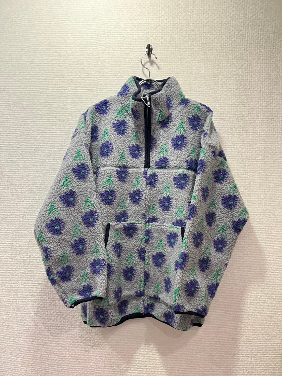 NEEDLE WORKS/ Needle Works NeWo Boa Blouson (BLUE) [32251302]