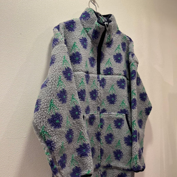 NEEDLE WORKS/ Needle Works NeWo Boa Blouson (BLUE) [32251302]