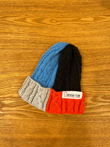 NEEDLE WORKS/ NEEDLE WORKS OFFICIALTEAM Crazy Color Knit Cap (BLACK) [1225351]