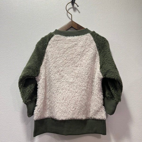 NEEDLE WORKS/ NEEDLE WORKS OFFICIALTEAM Double Boa Pocket Raglan Pullover (IVORY) [1225320]