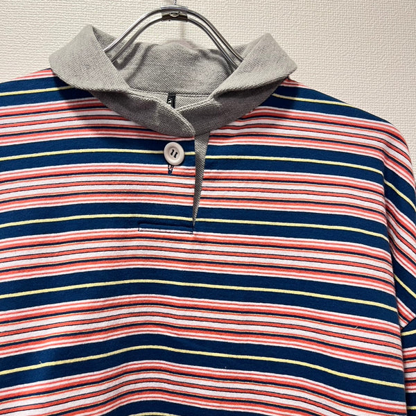 TANG American dry multi-border polo shirt (navy) 2325030ES