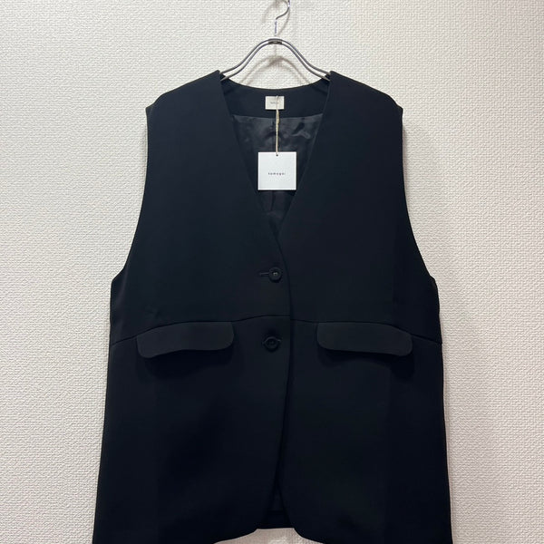 tumugu / Tumugu Soar Pearl Compact Vest (Black) TB24440-WA