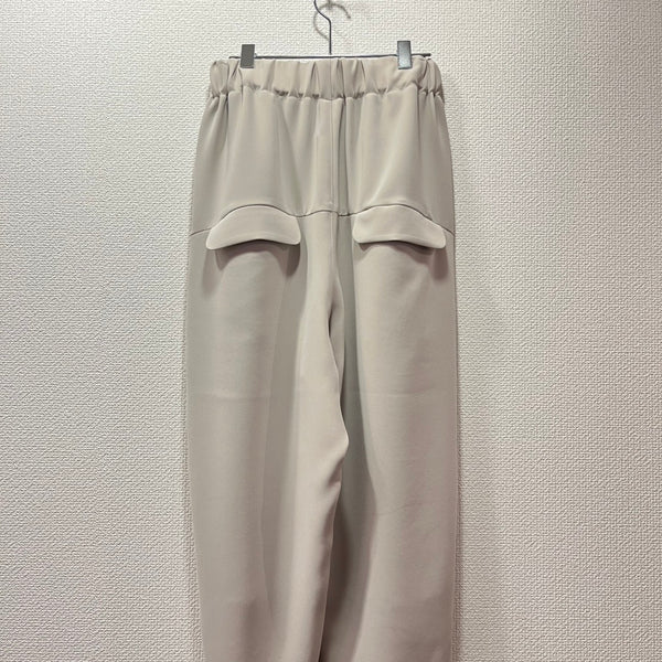 tumugu / Tumugu Soar Pearl Compact Tapered Pants (Greige) TB21442a-WA