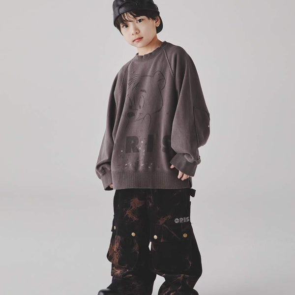 GRIS/Guri/Saggy two tack wide pans (khaki) GR25awcu007