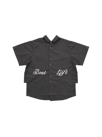 予約 UNIONINI/ユニオニーニ/ best gift blouse（black)bl023