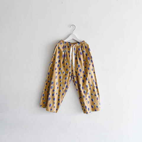 frankygrow/フランキーグロウ ORG.PT PEBBLE ROOMY PANTS（CAMEL）24FWBT-348