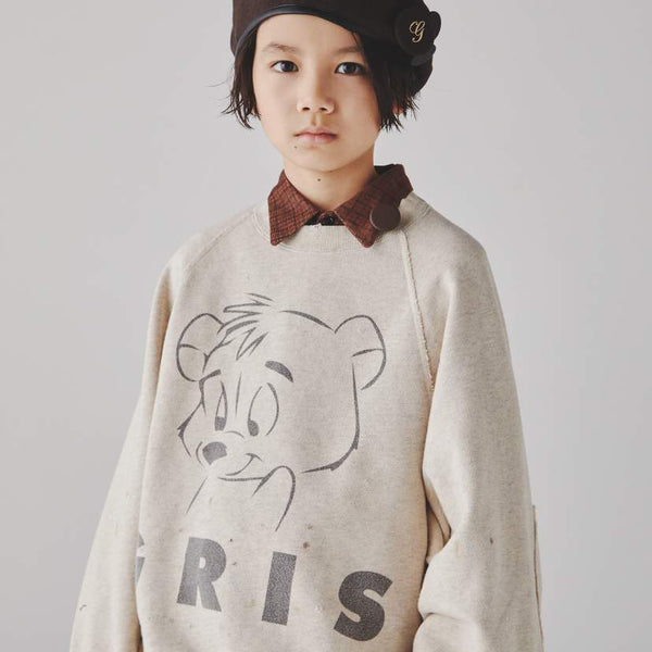 GRIS/구리/ 빈티지 스웨트(오트밀) GR25awcu002