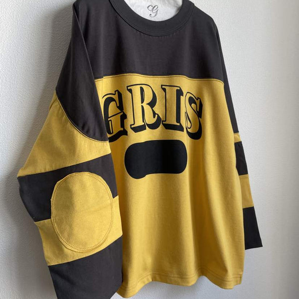 GRIS/Guri/Football long sleeve tee (yellow) GR25awcu003