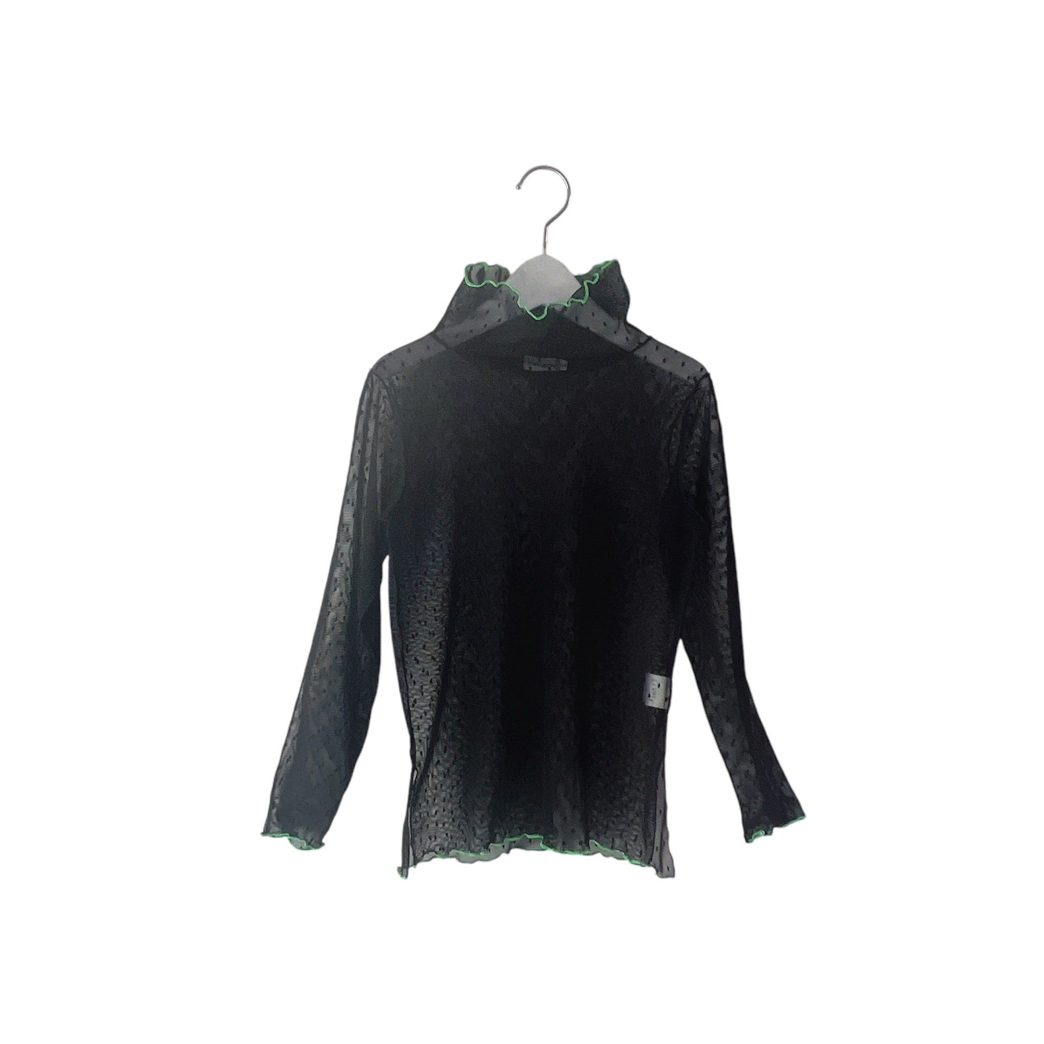 frankygrow/フランキーグロウ DOTS TULLE MELLOW SHEER TOPS