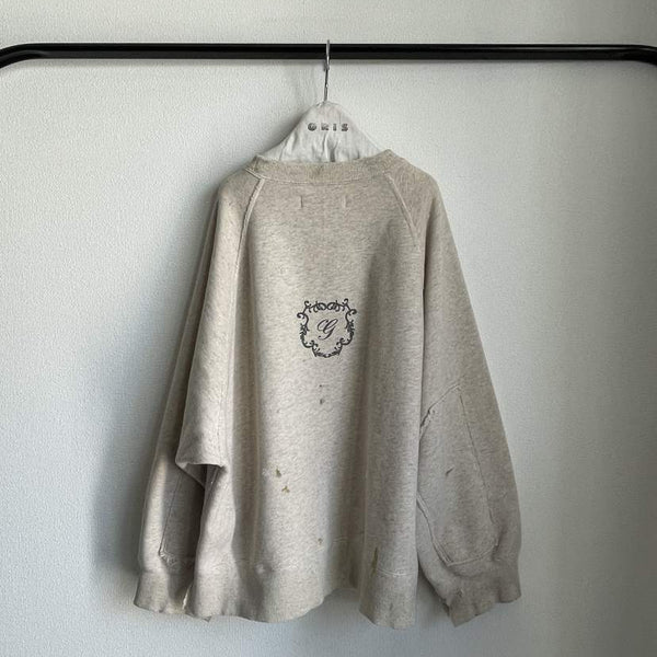 GRIS/구리/ 빈티지 스웨트(오트밀) GR25awcu002