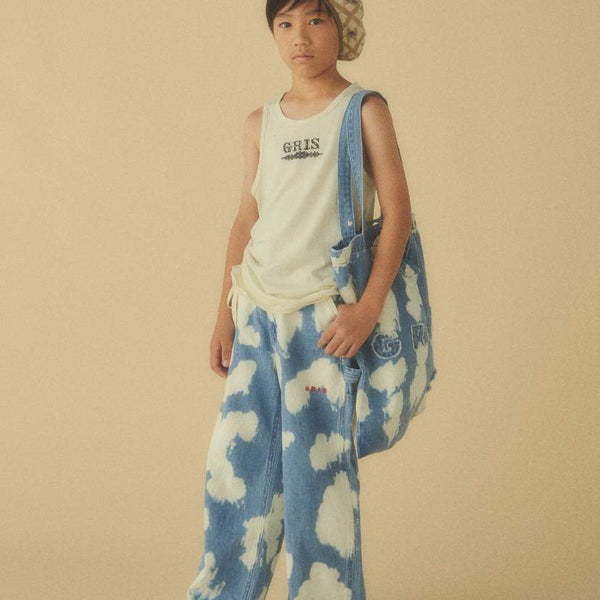 GRIS/グリ/   Denim wide painter pants (HAND BLEACH) GR26SS-PT002
