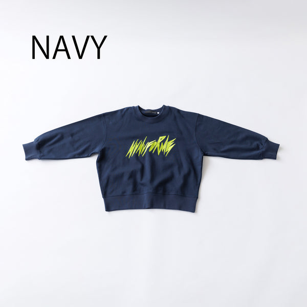 nunuforme hand-painted nunuforme logo nt24-002-09 (navy)
