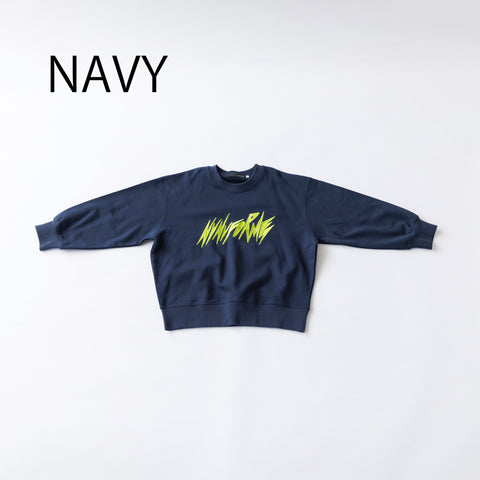 nunuforme hand-painted nunuforme logo nt24-002-09 (navy)