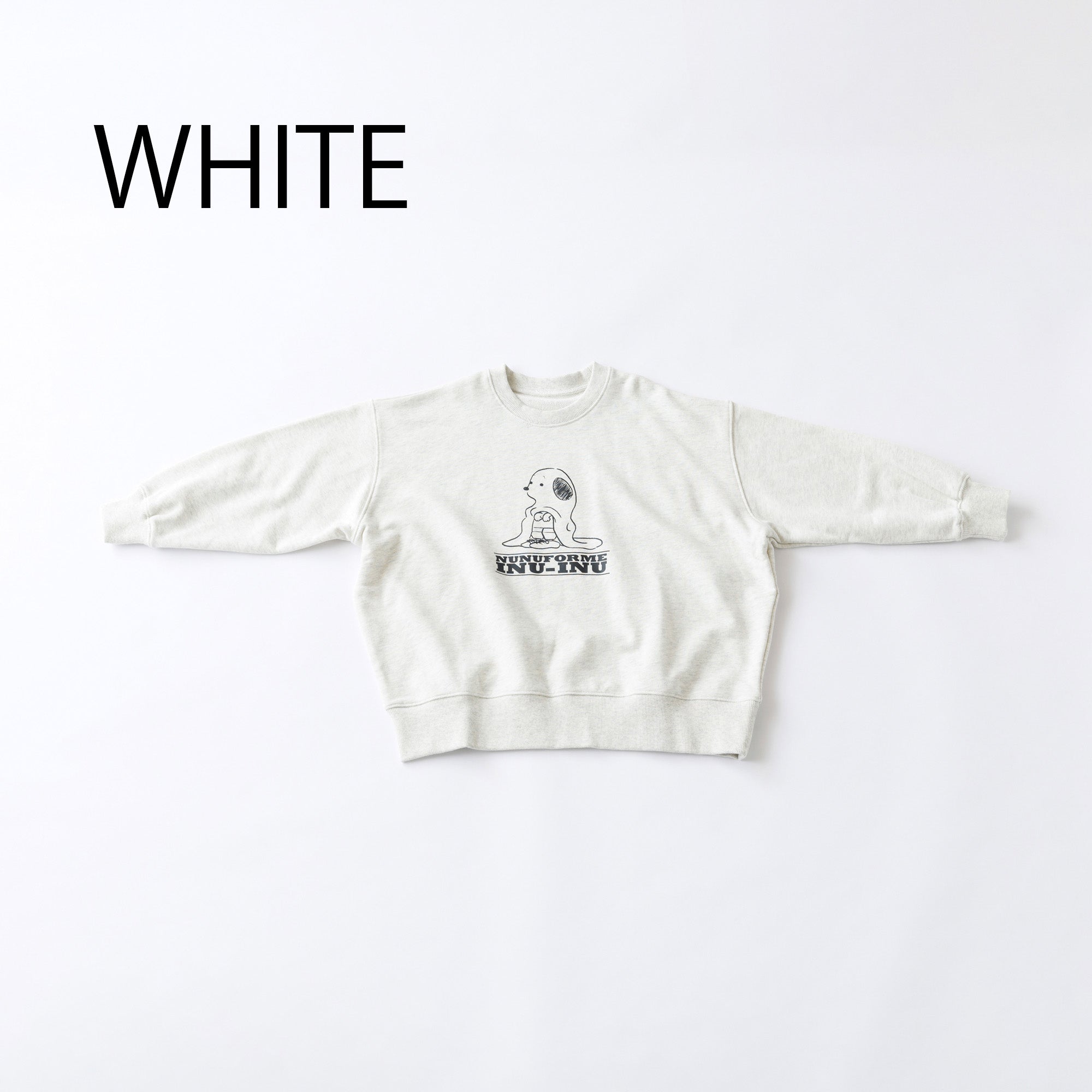 25aw nunuforme obakeinu print nt2400216 (white)