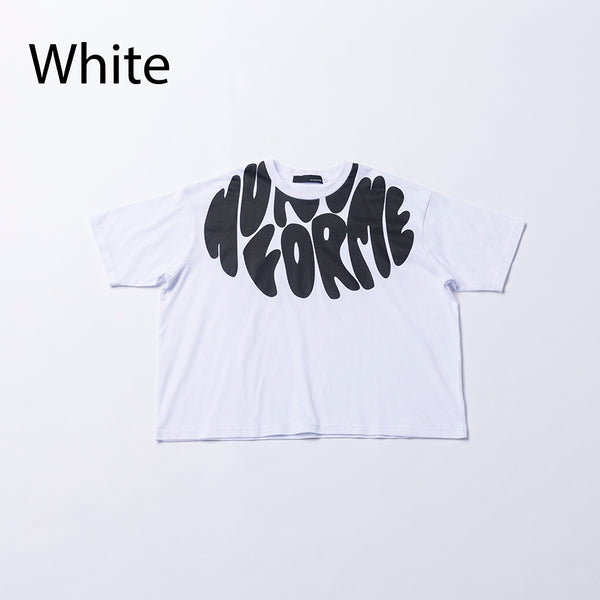 25awヌヌフォルム/nunuforme　ブレインロゴプリントT　　[nt25-005-07A] white