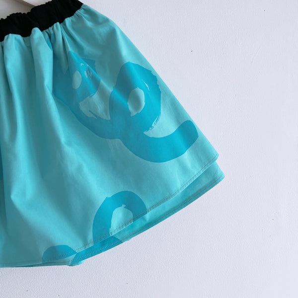 frankygrow/フランキーグロウ ORG.PT GURUGURU AIRY SKIRT(BLUE)24FWBT-346