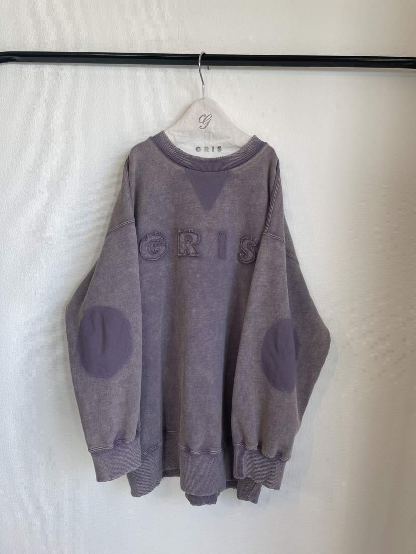 GRIS/グリ/  Relief sweat  GR24AW-CU001 PURPLE